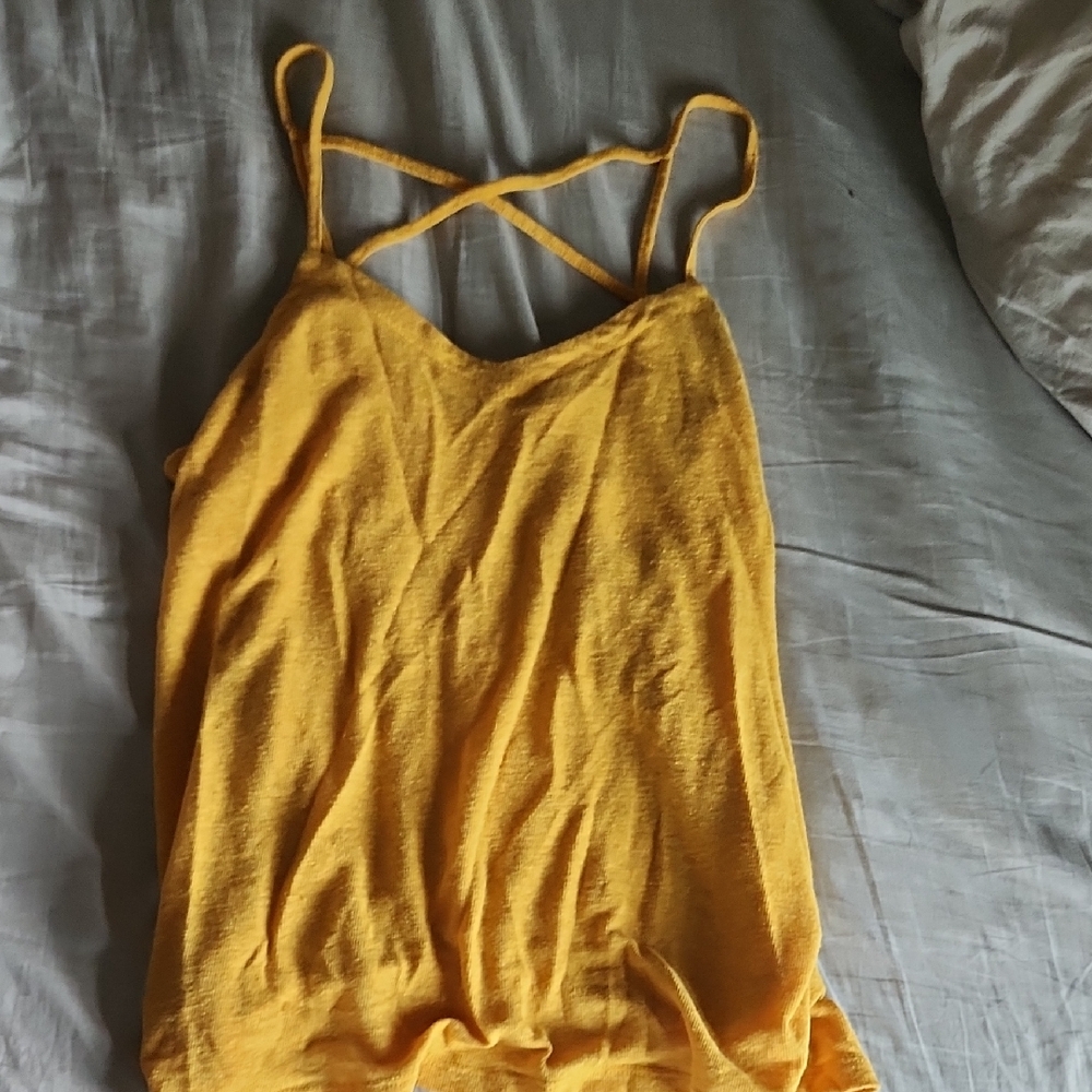 Universal Thread Mustard Camisole Top
